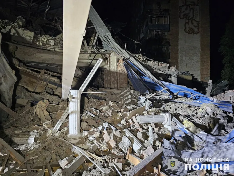 наслідки обстрілу Краматорська, готель Сапфір