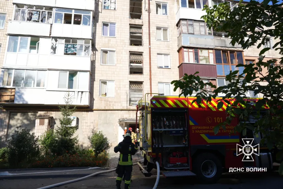 робота рятувальників ДСНС на Волині