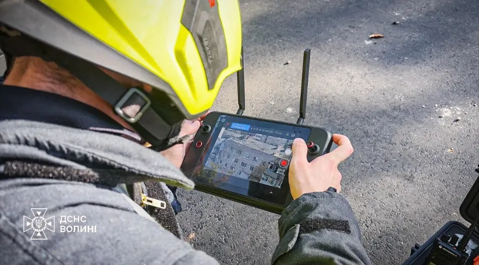 робота рятувальників ДСНС на Волині