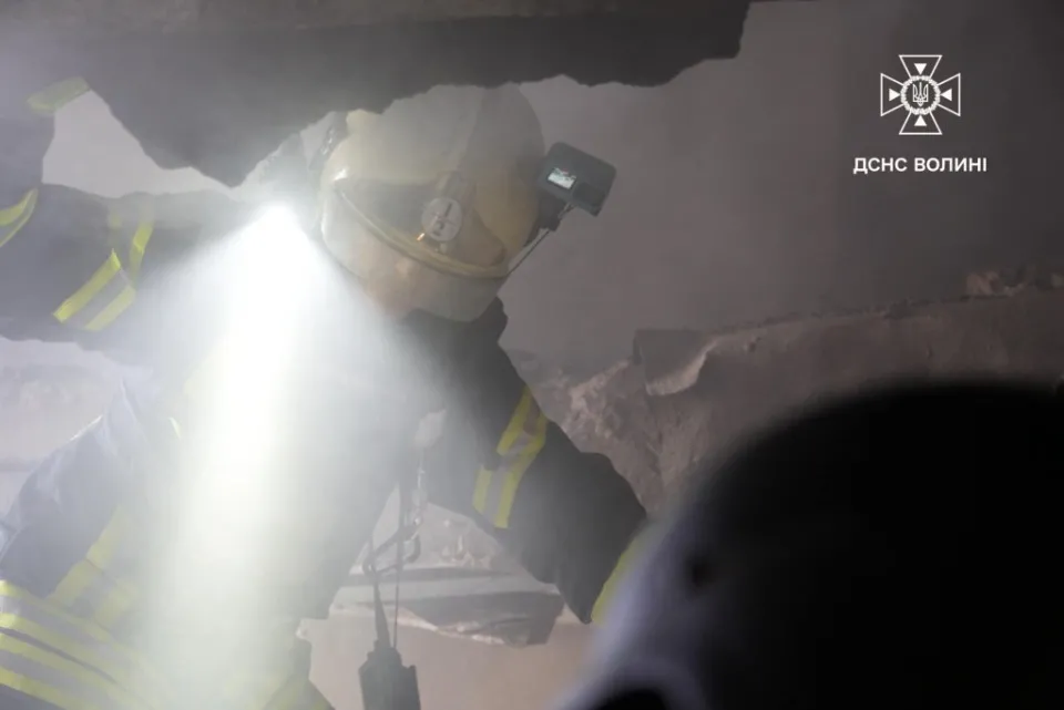 робота рятувальників ДСНС на Волині