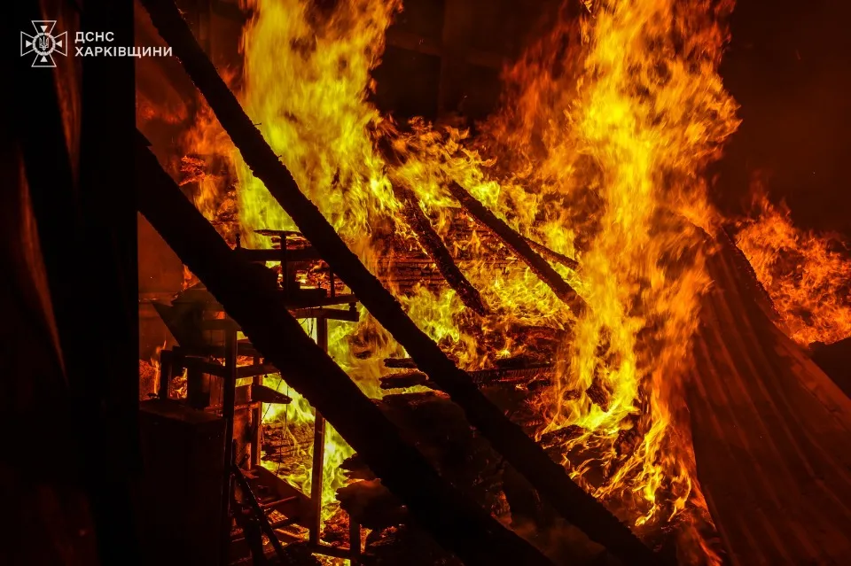 пожежа на Харківщині