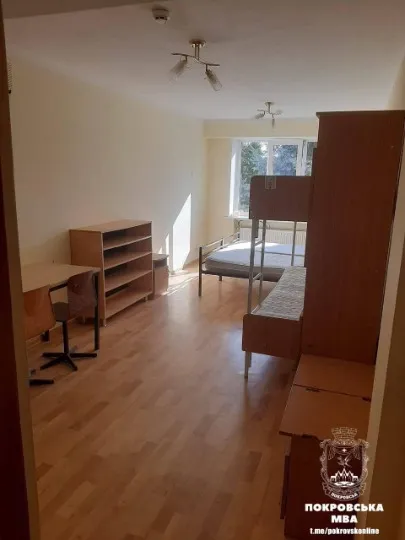 шелтер для ВПО з Покровська на Харківщині