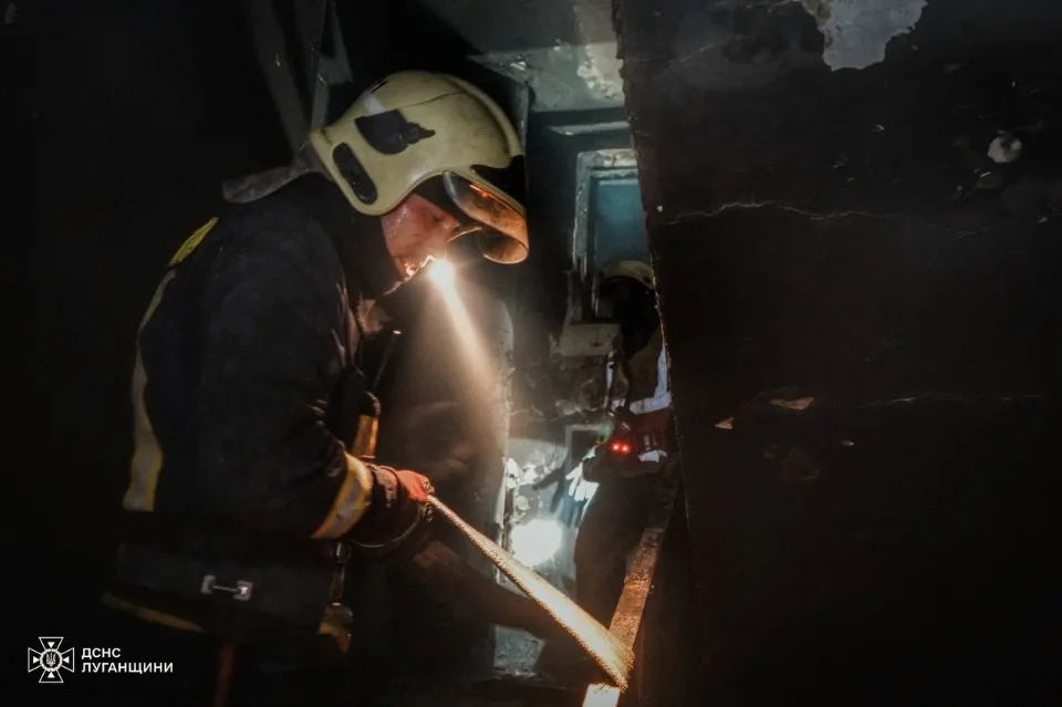 ліквідація наслідків обстрілу Харкова