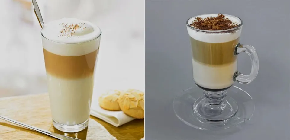 різниця між мокачіно та іншими кавовими напоями