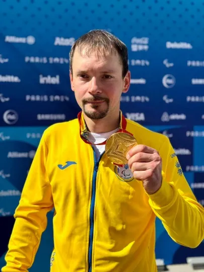 Єгор Дементьєв, 37-річний паравелосипедист із Донецького регіонального центру Інваспорт