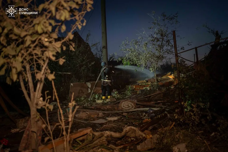 обстріл Сум