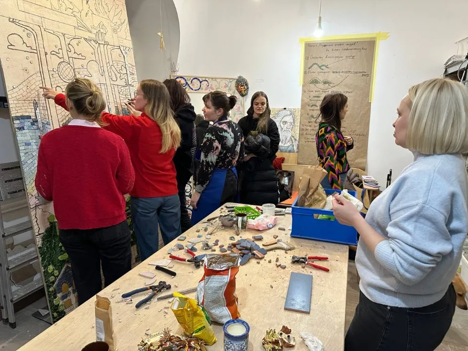 Мозаїка Запакуй небо Фото: Тетяна Родькіна