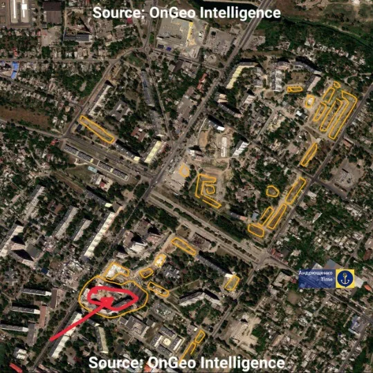 супутниковий знімок маріуполя