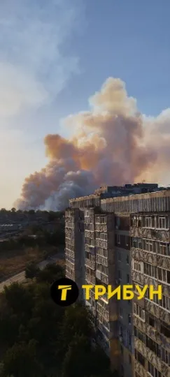 пожежа в Луганську