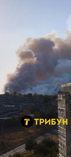 пожежа в Луганську