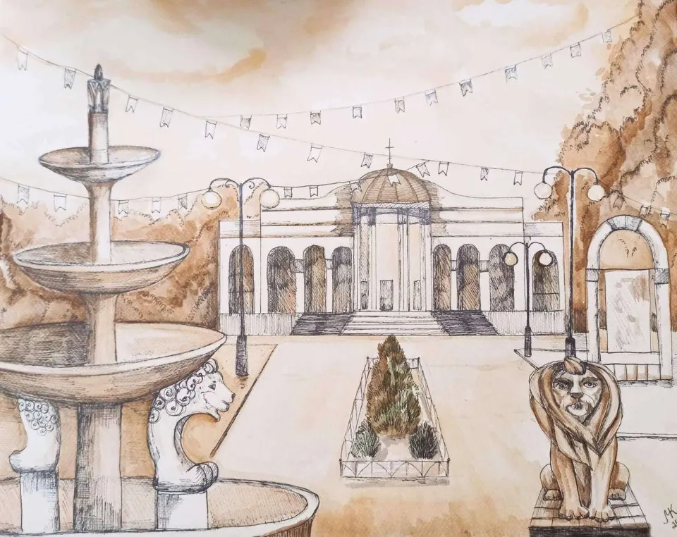 Рубіжне. Робота художниці Марини Ковальової