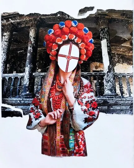 Присвячені Маріуполю колажі. Авторка: Таїсія Ястремська