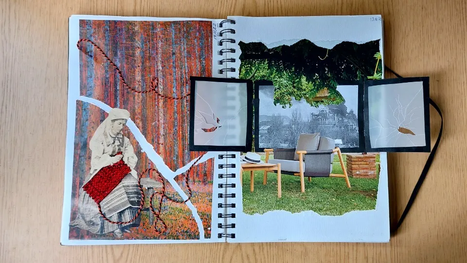 Колажі. Авторка: Таїсія Ястремська