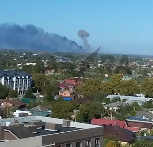 місто Тихорецьк в Росії, вибухи на складі боєприпасів