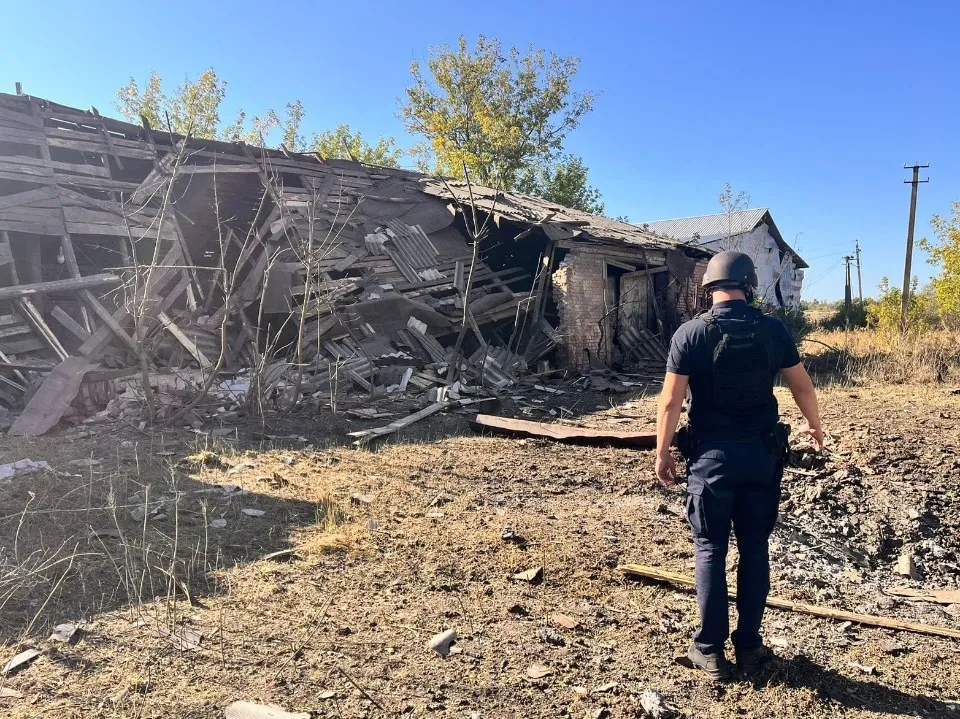 наслідки обстрілів Донеччини 23 вересня