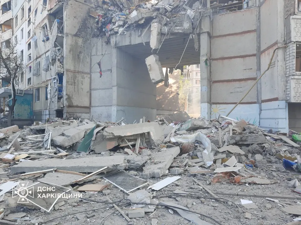 наслідок обстрілу Харкова 24 вересня