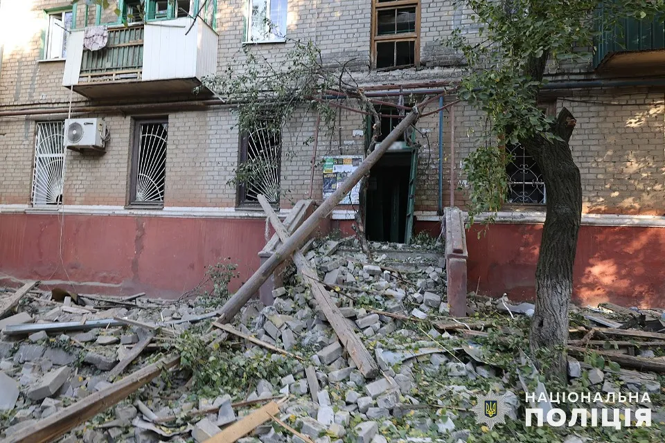 наслідки обстрілів Донеччини 25 вересня