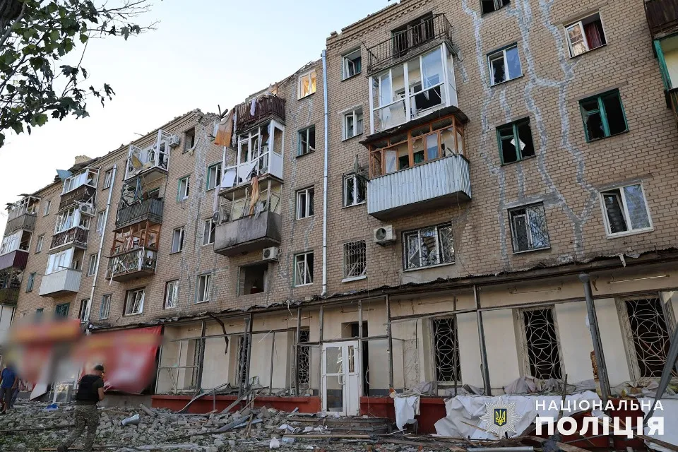 наслідки обстрілів Донеччини 25 вересня