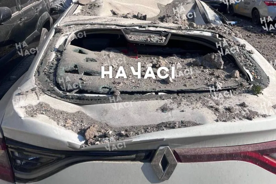 Кривий Ріг, влучання в поліцейський відділок