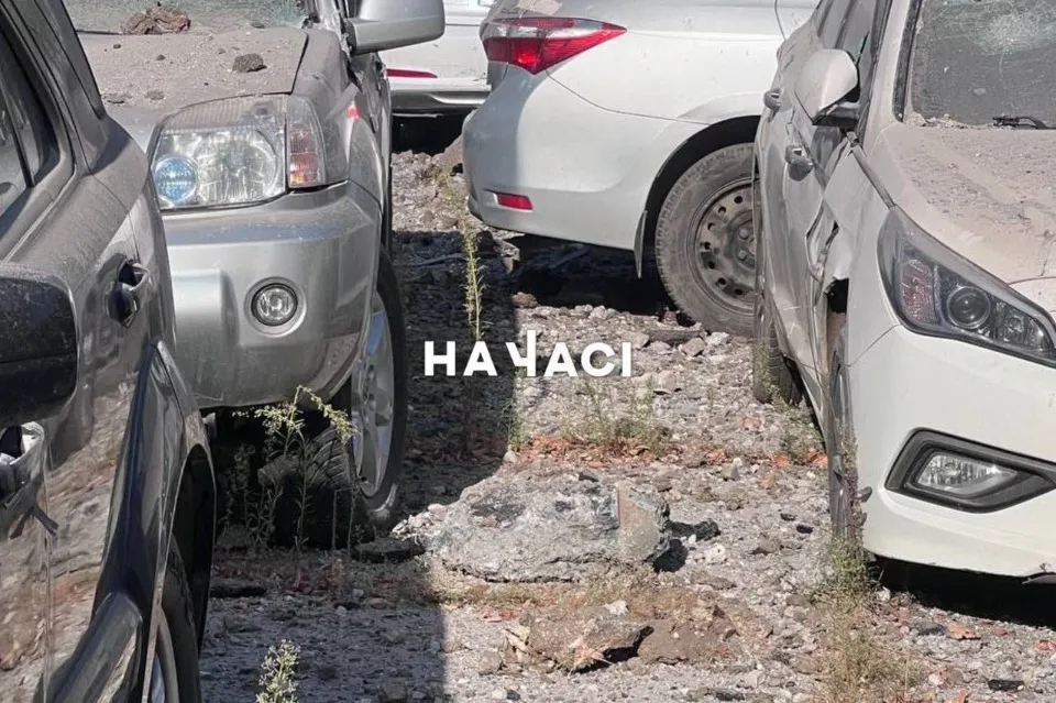 Кривий Ріг, влучання в поліцейський відділок