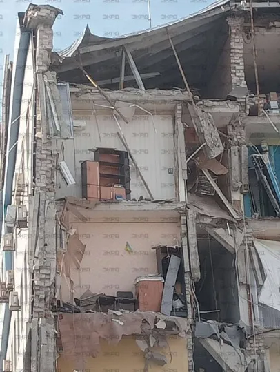 Кривий Ріг, влучання в поліцейський відділок