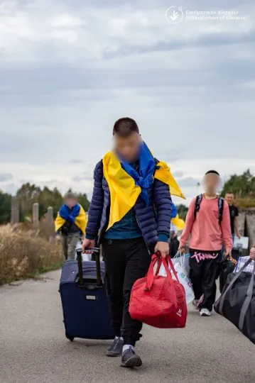 діти, яких повернули з окупації