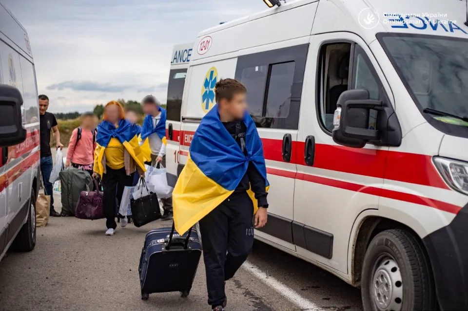 діти, яких повернули з окупації