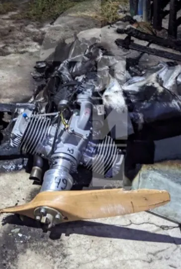 беспілотник збили в Луганську