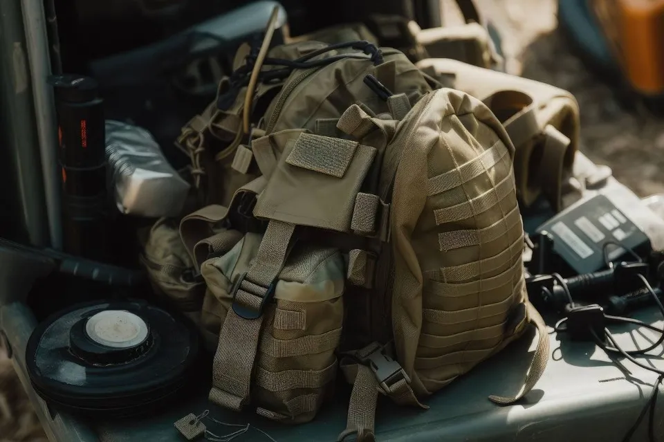 військове спорядження