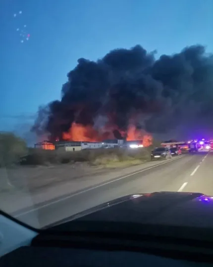 нафтобаза в селі Осенці РФ