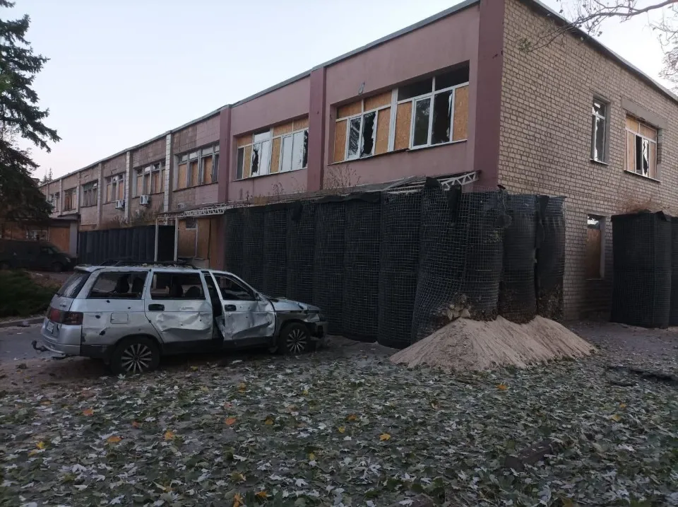 наслідки обстрілів Донеччини 4 жовтня