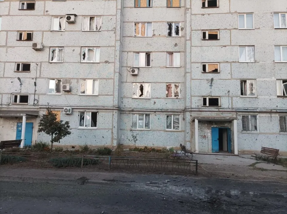 наслідки обстрілів Донеччини 4 жовтня