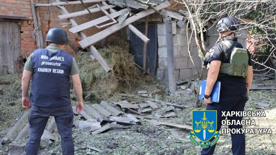 Наслідки обстрілу Куп'янська Харківської області, 06.10.2024. Джерело: Харківська обласна прокуратур