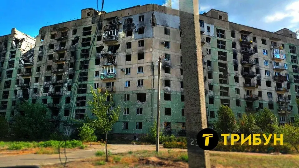 Будинки у 79-му мікрорайоні Сєвєродонецька