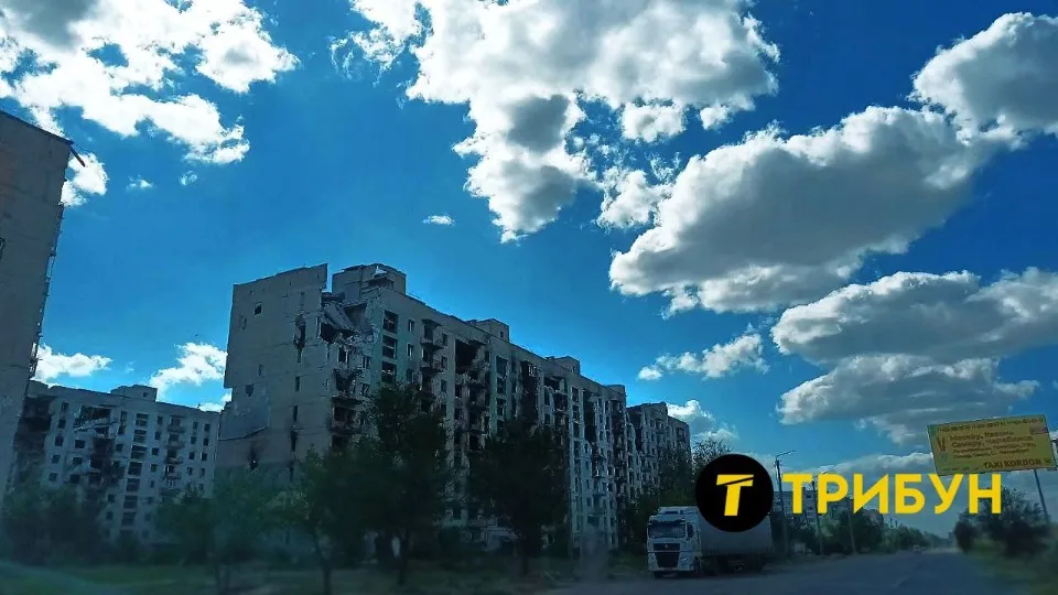 Будинки у 79-му мікрорайоні Сєвєродонецька