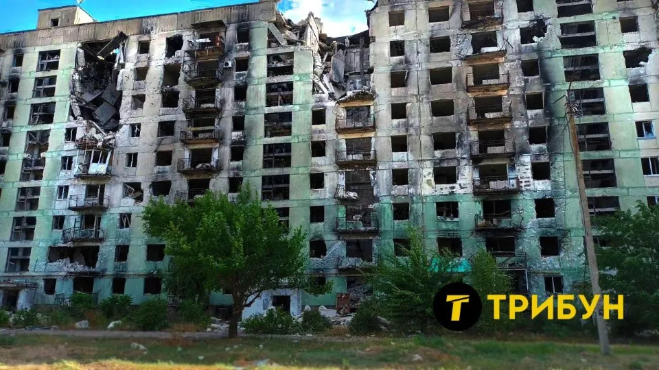 Будинки у 79-му мікрорайоні Сєвєродонецька