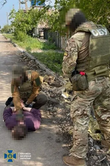 затримання зрадника в Бахмуті