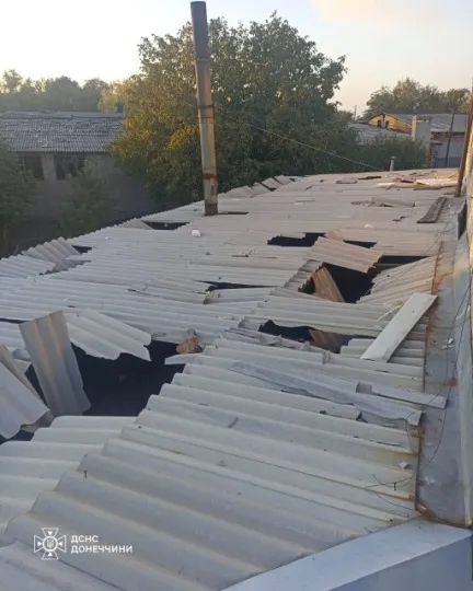 пожежно-рятувальна частина у Костянтинівці на Донеччині