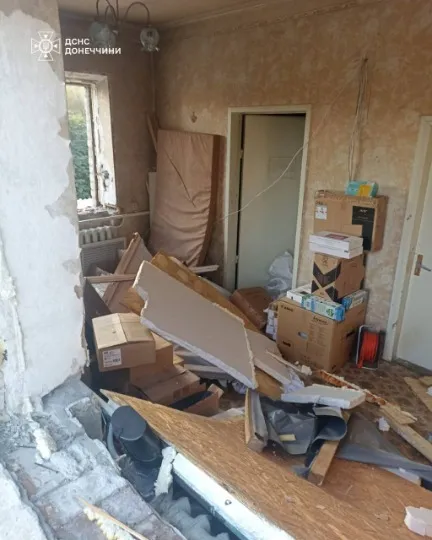 пожежно-рятувальна частина у Костянтинівці на Донеччині