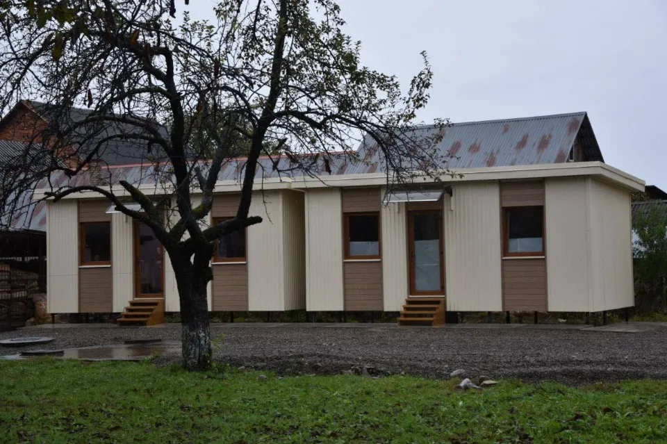 Модульне містечко у селі Нересниця на Закарпатті для ВПО