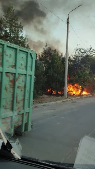 пожежа в Маріуполі
