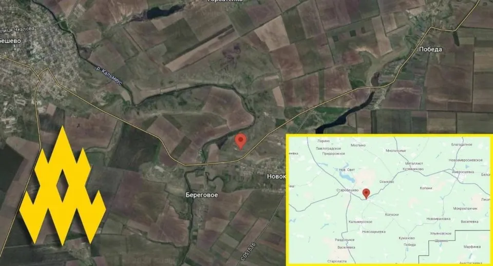 Російський військовий спалив броньовану машину ЗС РФ на Донеччині