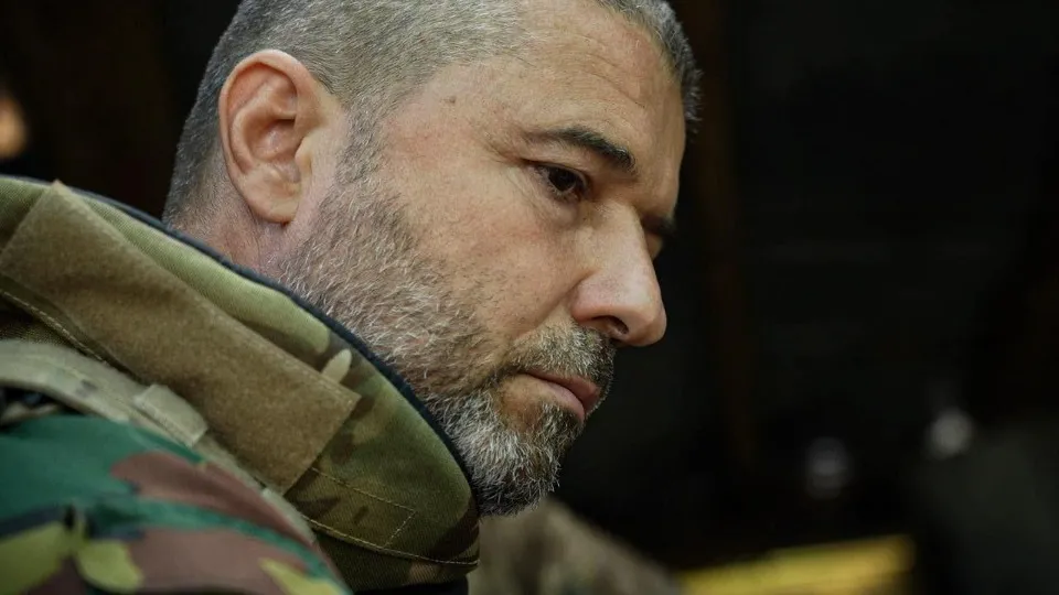 Олександр Цебрій перед штурмом.Фото: Богдан Пападін