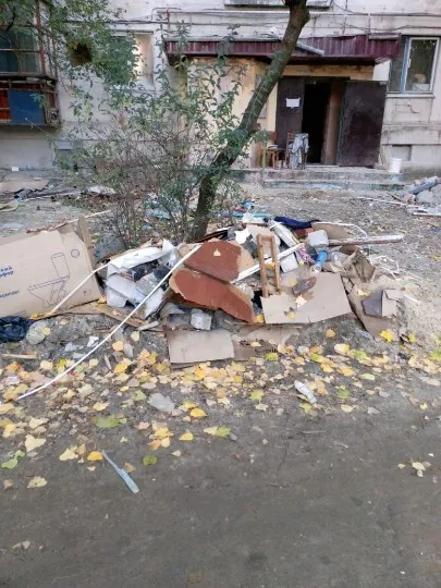 Рубіжне, сміття