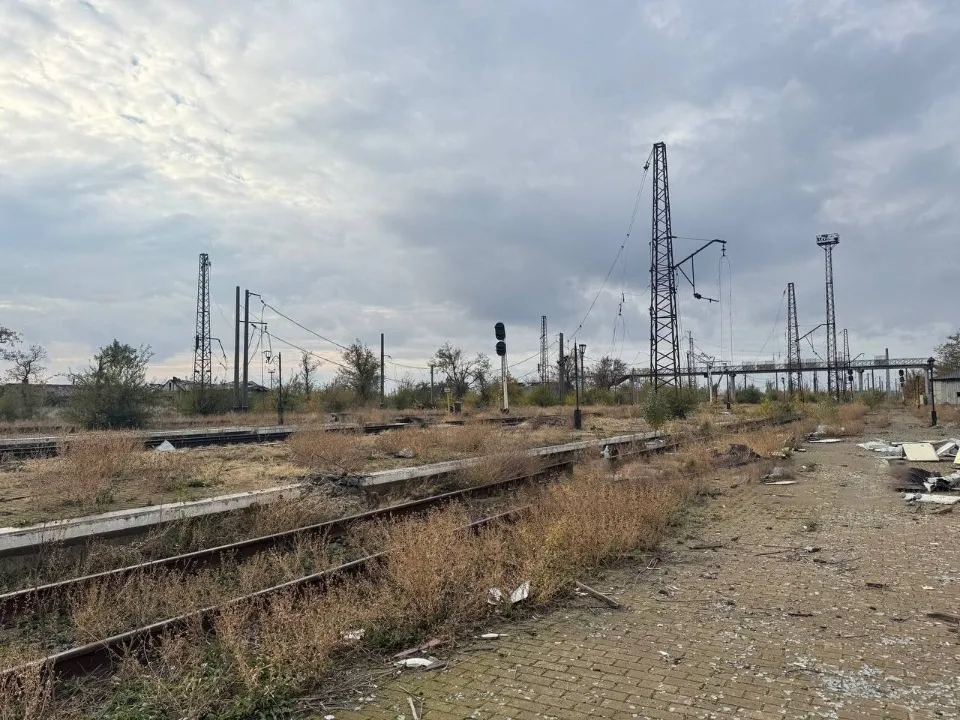 залізничний вокзал в Авдіївці