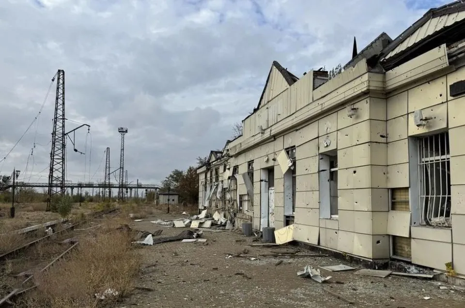 залізничний вокзал в Авдіївці