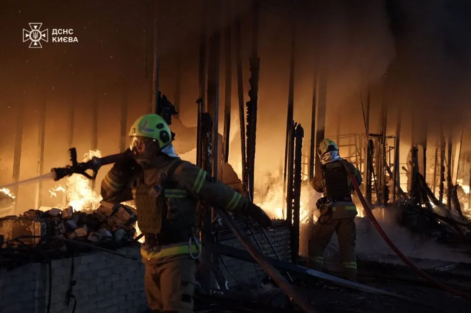 масована атака на Київ