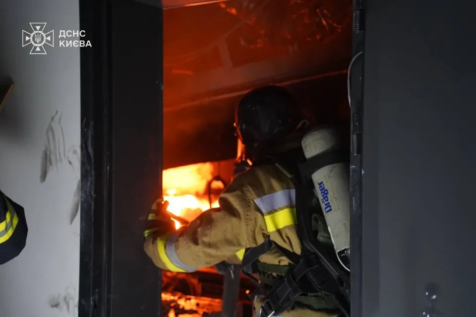 масована атака на Київ