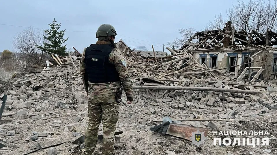 наслідки обстрілу Донеччини