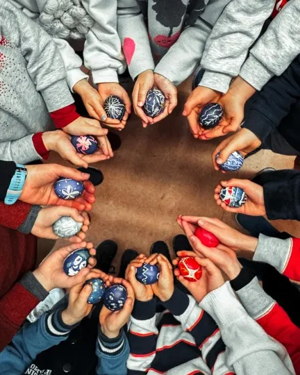 Майстер-клас з писанкарства. Фото: Товариство Майдан